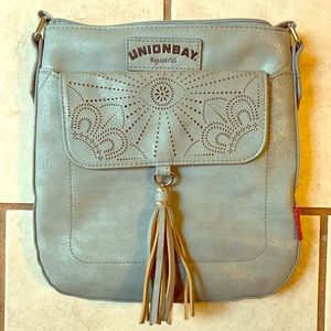 Union Bay Blue Leather Purse